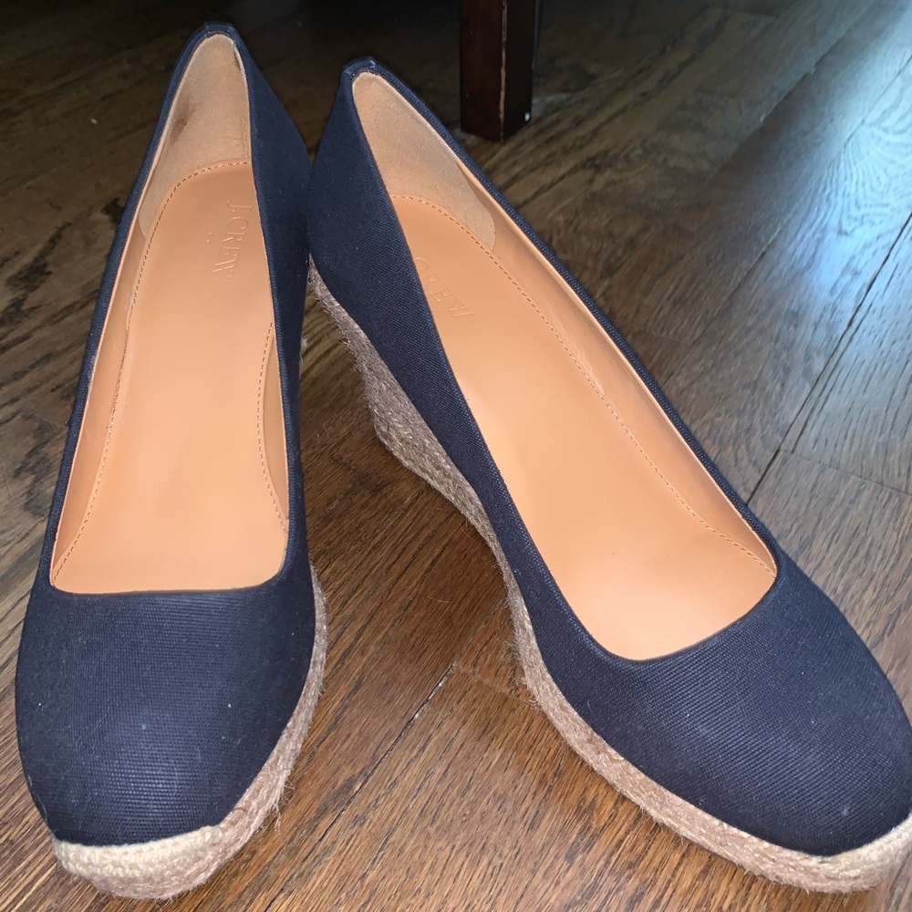 J. Crew Seville Wedge Espadrilles